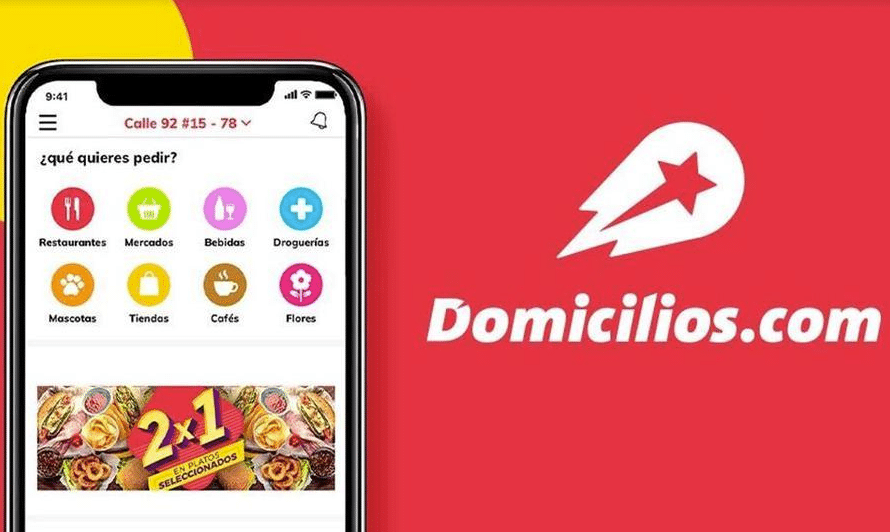 Las órdenes de domicilios.com en Colombia siguen en aumento